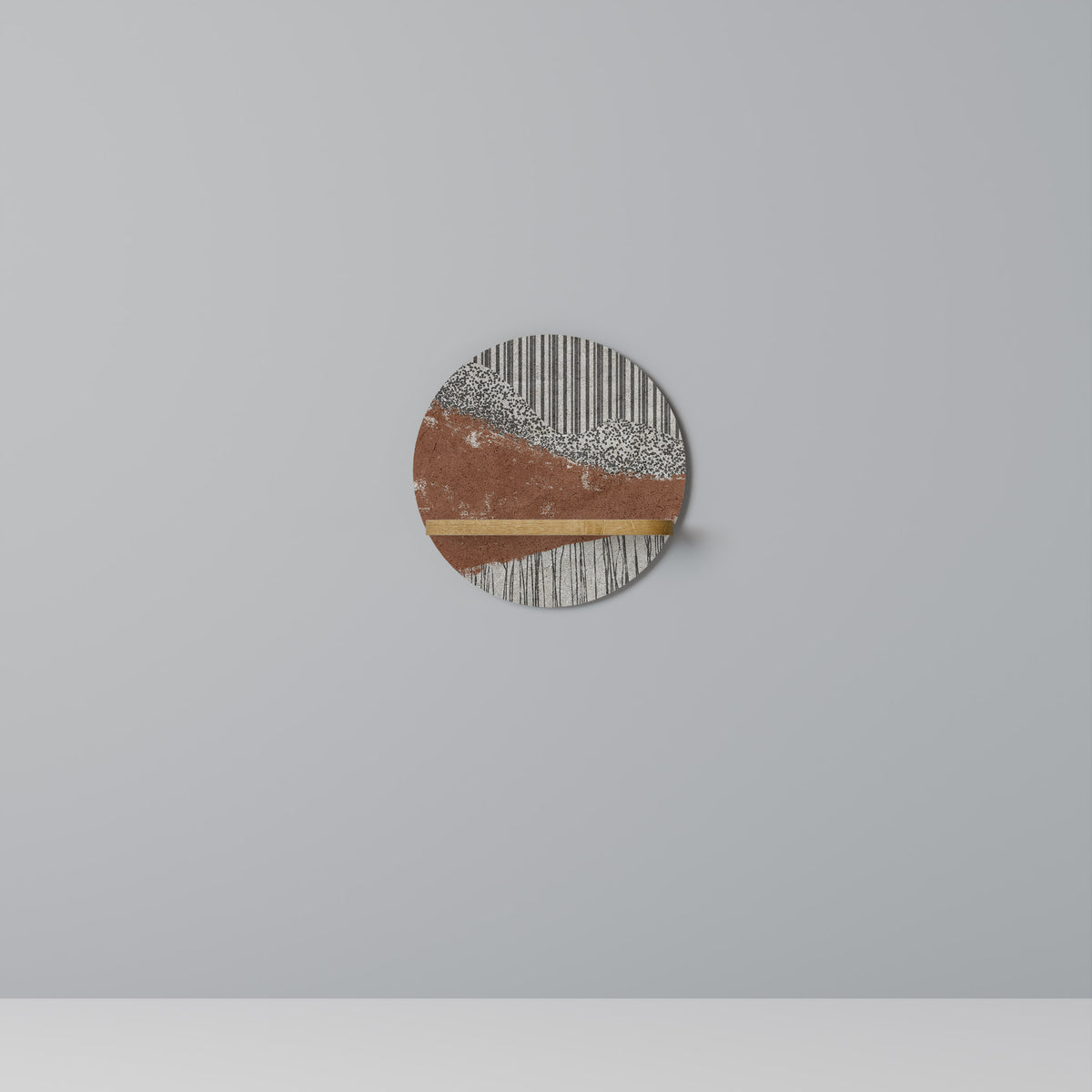 STRIPED TERRAIN Prateleira Artística