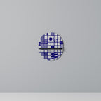 THE RIGHT PLACES Prateleira Oval Decorativa em Acabamento Preto