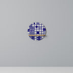 THE RIGHT PLACES Prateleira Redonda Decorativa em Efeito Carvalho