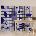 THE RIGHT PLACES Biombo Decorativo de 6 Painéis