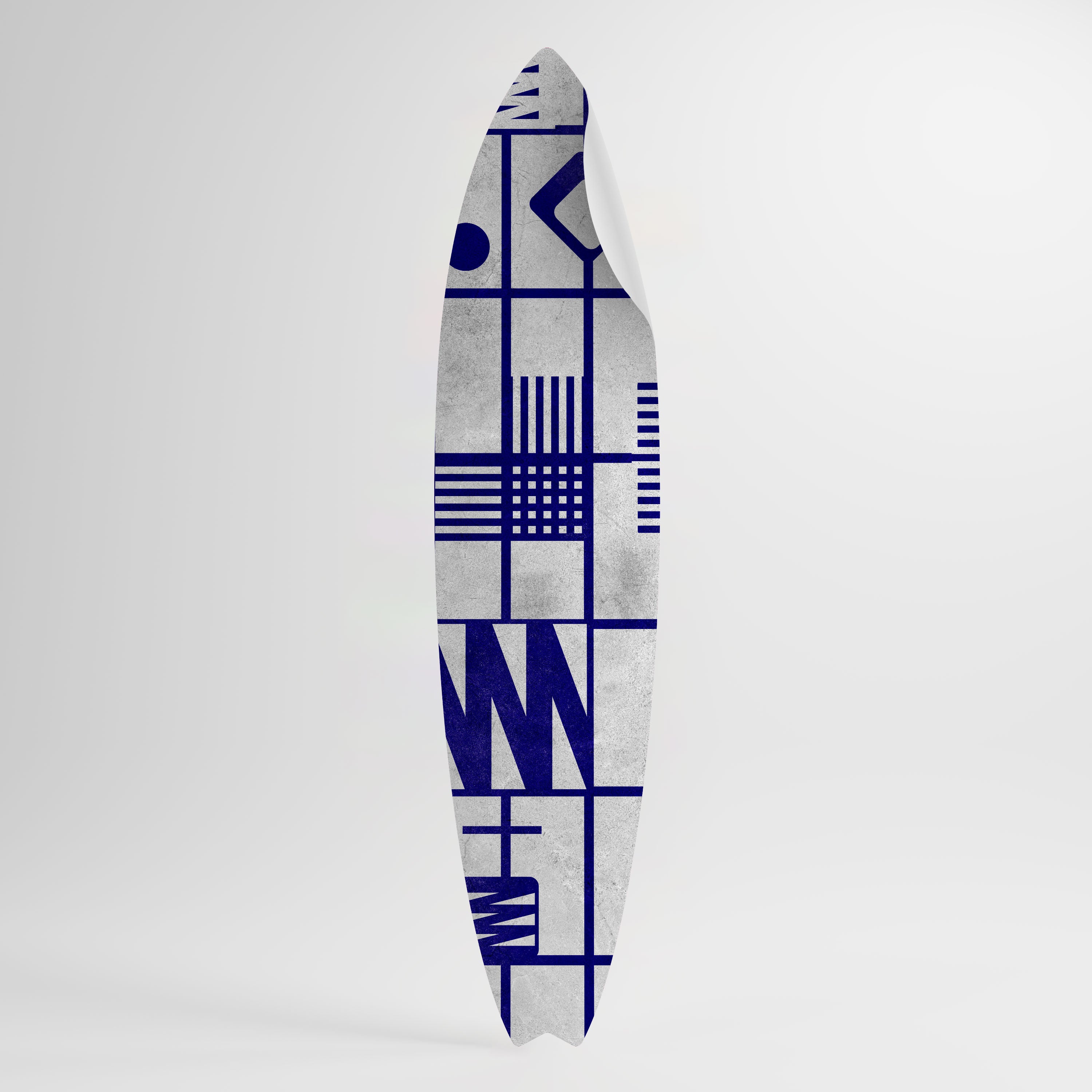 THE RIGHT PLACES Peel and Stick Surfboard Sticker