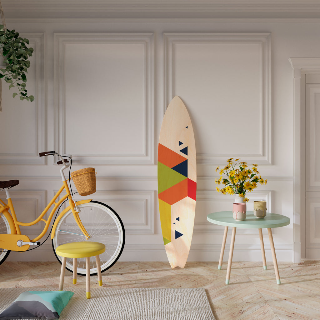 FUTURE SIGN Painel Decorativo Prancha de Surf