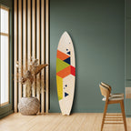 FUTURE SIGN Painel Decorativo Prancha de Surf