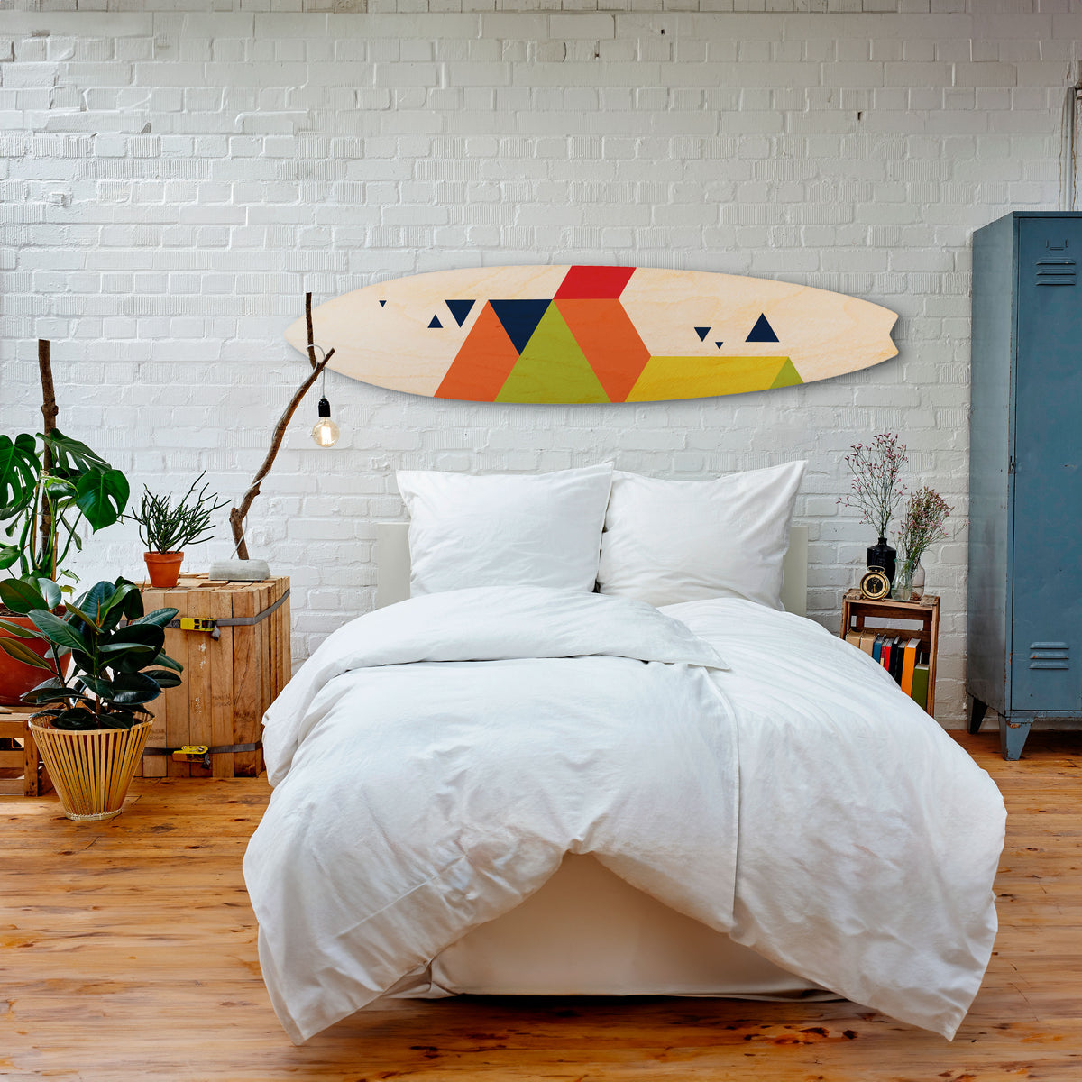 FUTURE SIGN Painel Decorativo Prancha de Surf