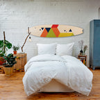 FUTURE SIGN Painel Decorativo Prancha de Surf