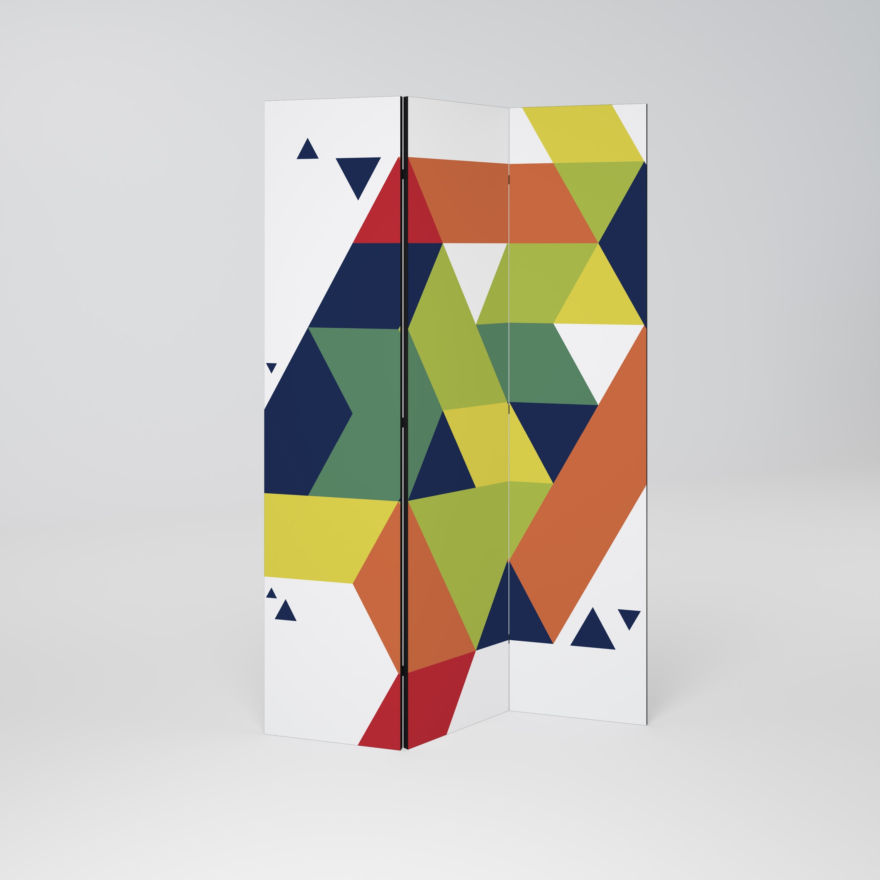 FUTURE SIGN Biombo Decorativo de 3 Painéis