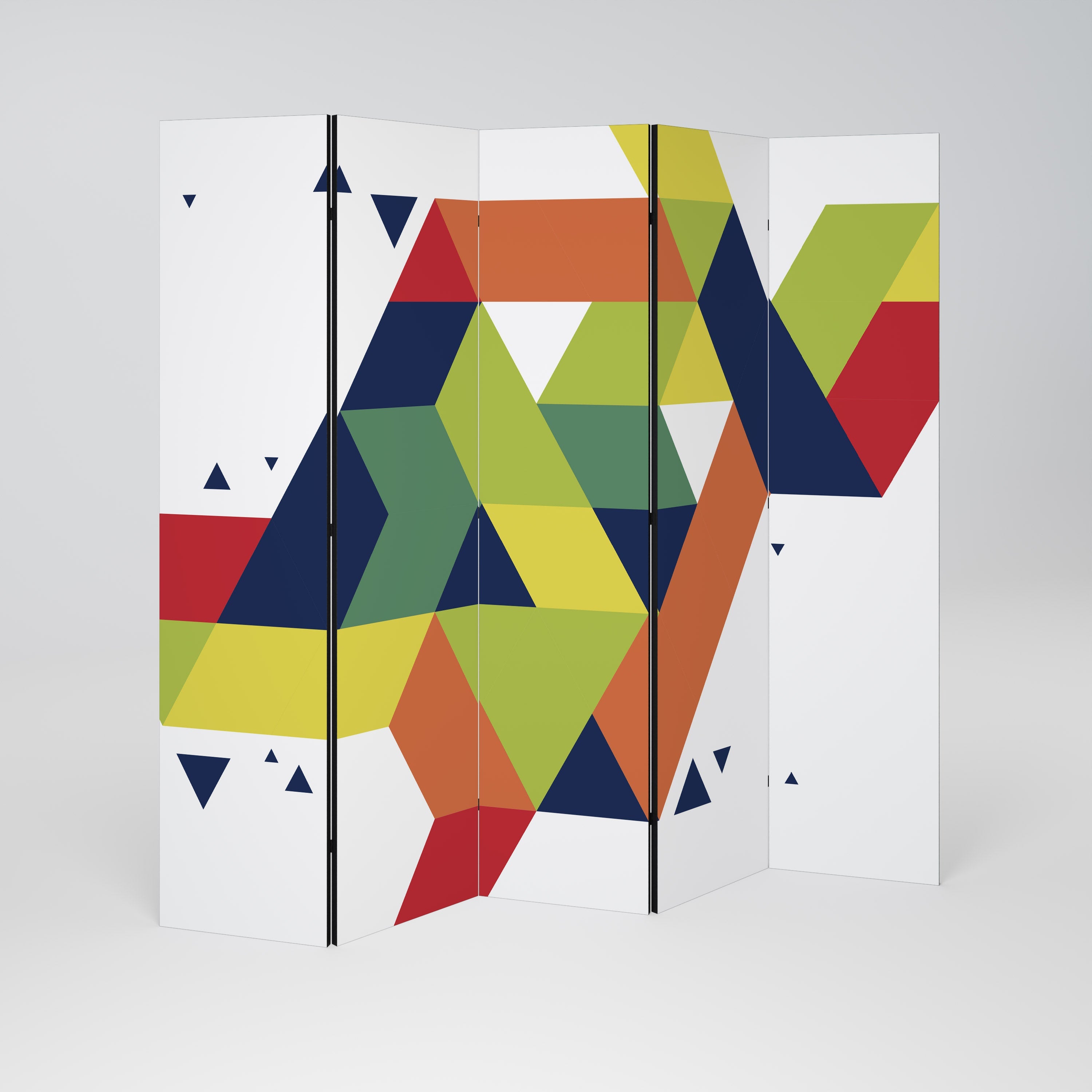 FUTURE SIGN Biombo Decorativo de 5 Painéis