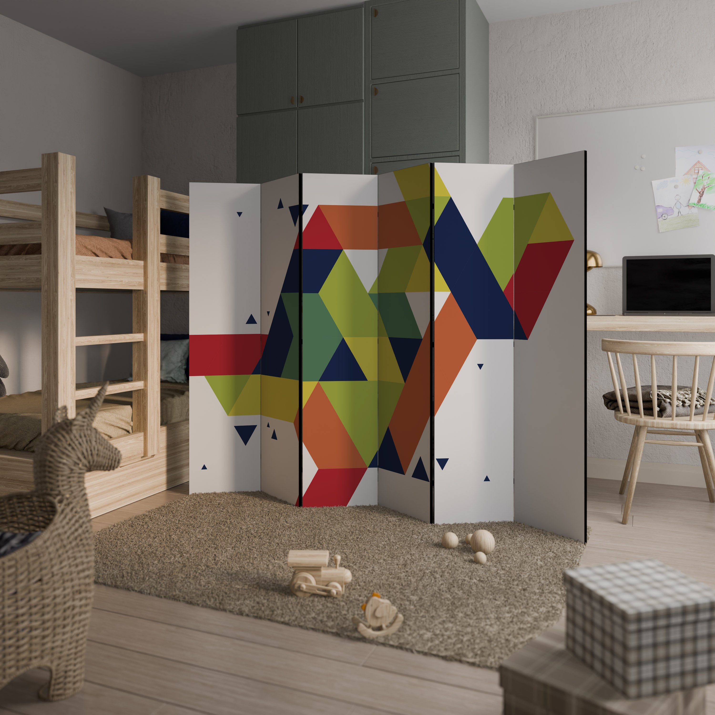 FUTURE SIGN 6-Panel Room Divider