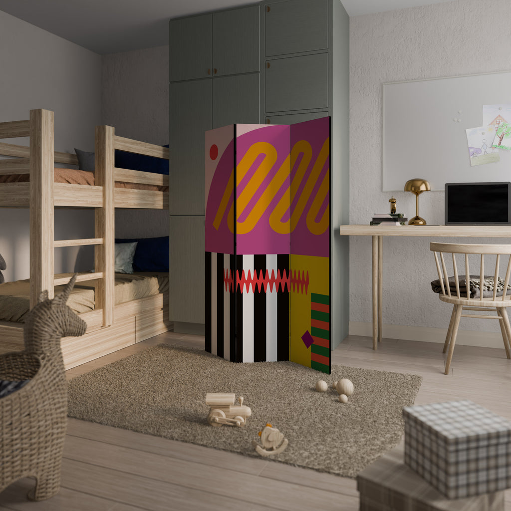 VIVID ART Biombo de 3 Painéis