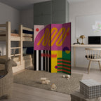 VIVID ART Biombo Decorativo de 4 Painéis