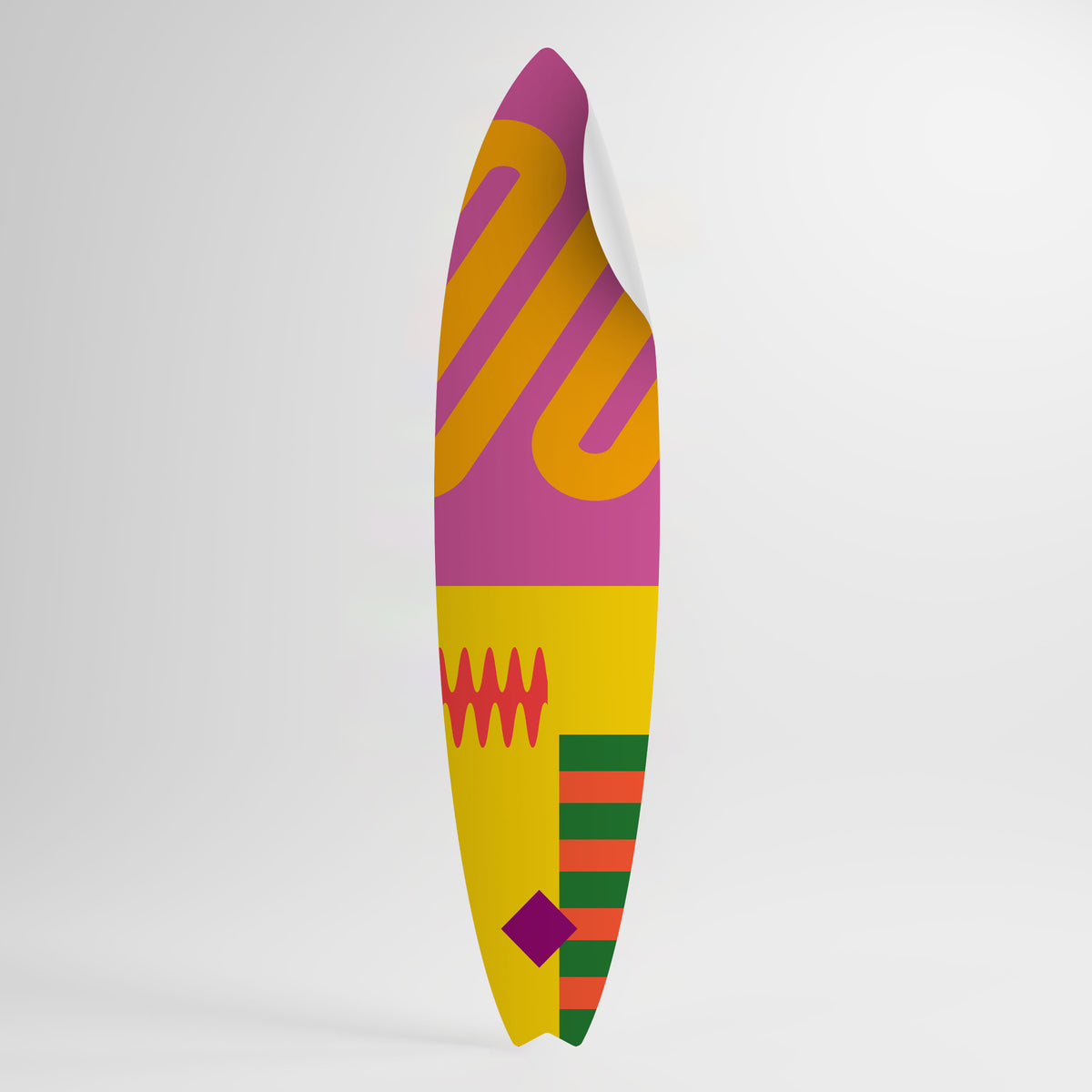 VIVID VIBRATIONS Autocolante Prancha de Surf