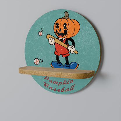 PUMPKIN BASEBALL Prateleira Artística