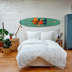 PUMPKIN BASEBALL Surfboard Decorative Panel