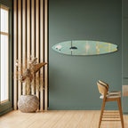 PATHS TO HAPPINESS Painel Decorativo Prancha de Surf