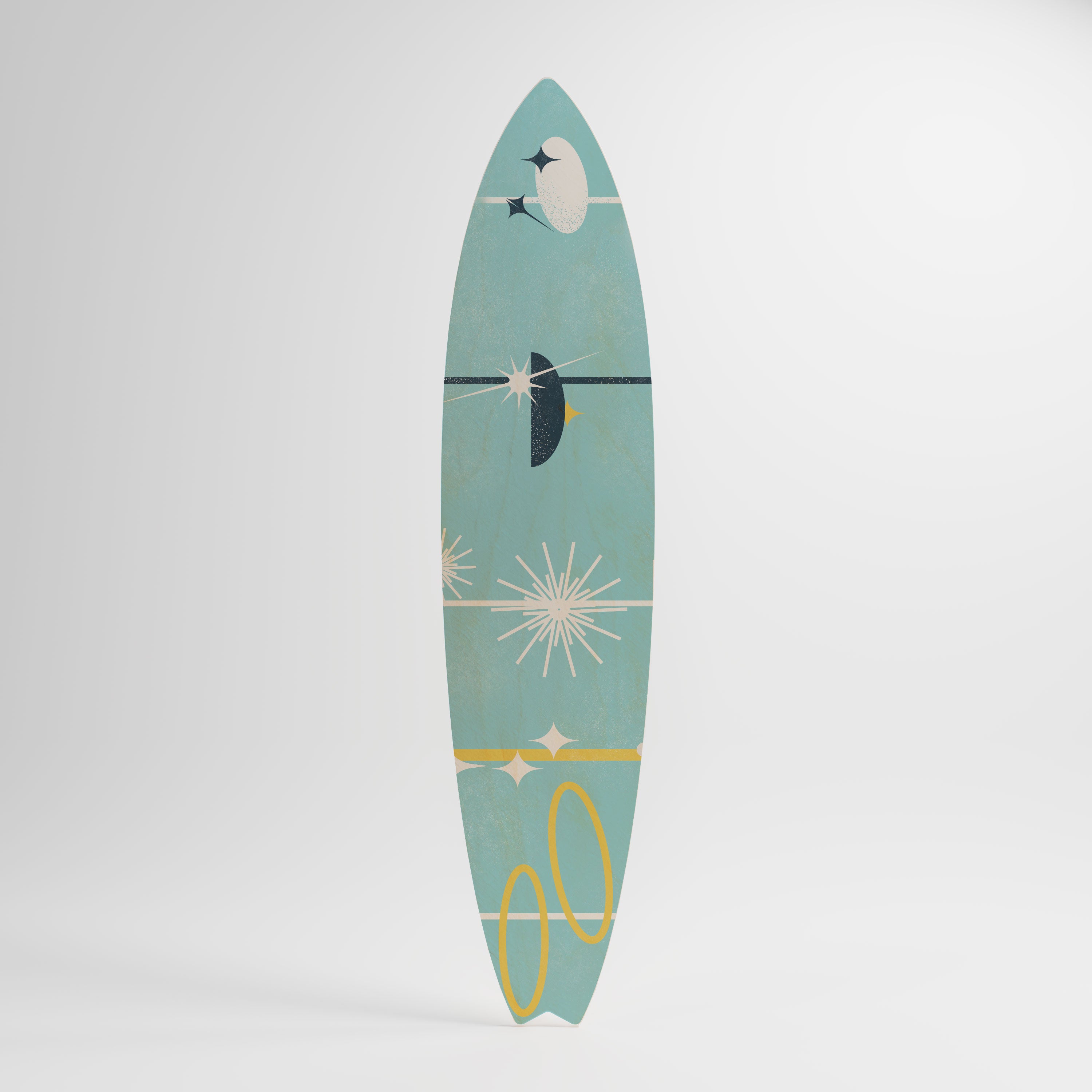 PATHS TO HAPPINESS Surfboard Decorative Panel