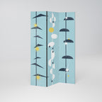 PATHS TO HAPPINESS Biombo Decorativo de 3 Painéis