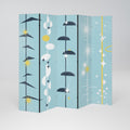 PATHS TO HAPPINESS Decorative 5-Panel Room Divider