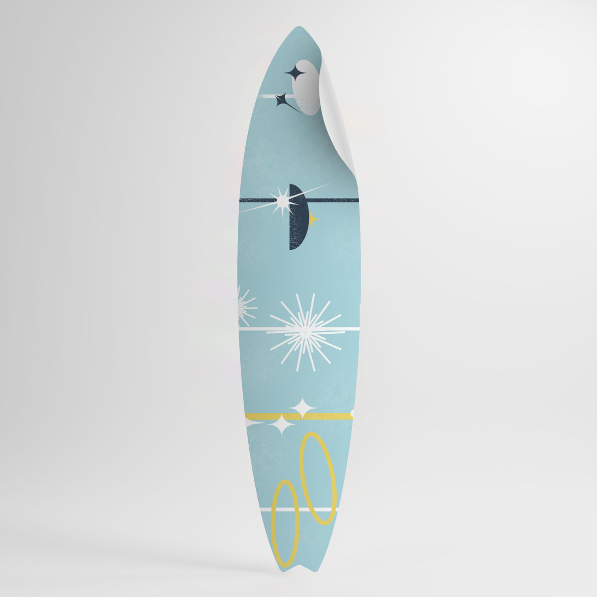 PATHS TO HAPPINESS Autocolante Prancha de Surf