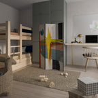 INTERSTELLAR VIBES Biombo Decorativo de 3 Painéis