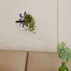 WONDERLAND VEGETATION Prateleira Oval Decorativa em Acabamento Preto