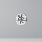 WONDERLAND VEGETATION Prateleira Oval Decorativa em Efeito Carvalho