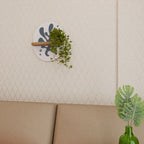 WONDERLAND VEGETATION Prateleira Oval Decorativa em Efeito Carvalho