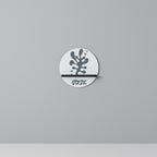 WONDERLAND VEGETATION Prateleira Redonda Decorativa em Acabamento Preto