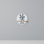 WONDERLAND VEGETATION Prateleira Redonda Decorativa em Efeito Carvalho