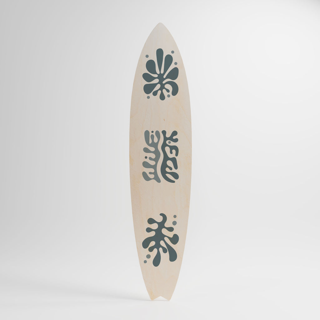 WONDERLAND VEGETATION Painel Decorativo Prancha de Surf
