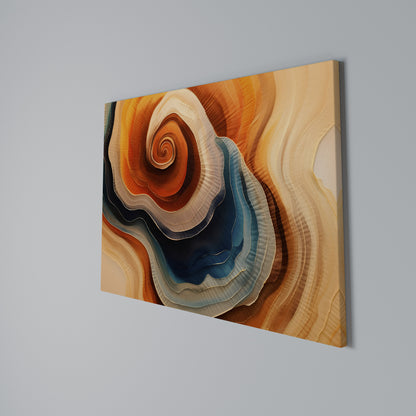 SPIRALING DREAMSCAPE Horizontal Canvas Print