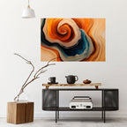 SPIRALING DREAMSCAPE Peel and Stick Horizontal Poster