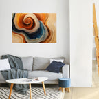 SPIRALING DREAMSCAPE Peel and Stick Horizontal Poster