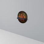 CUTE OR SCARY Prateleira Oval Decorativa em Acabamento Preto