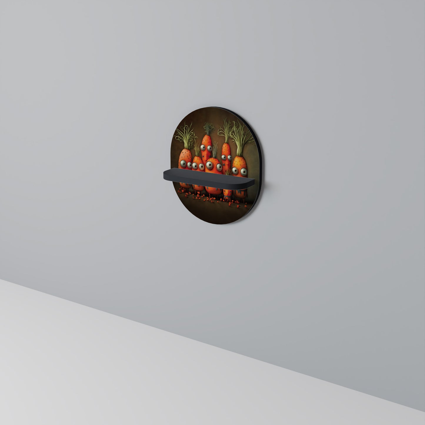 CUTE OR SCARY Art Shelf