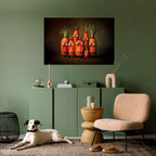 CUTE OR SCARY Peel and Stick Horizontal Poster