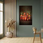 CUTE OR SCARY Poster Vertical Autocolante