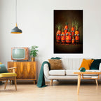 CUTE OR SCARY Poster Vertical Autocolante