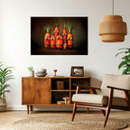 CUTE OR SCARY Peel and Stick Horizontal Poster