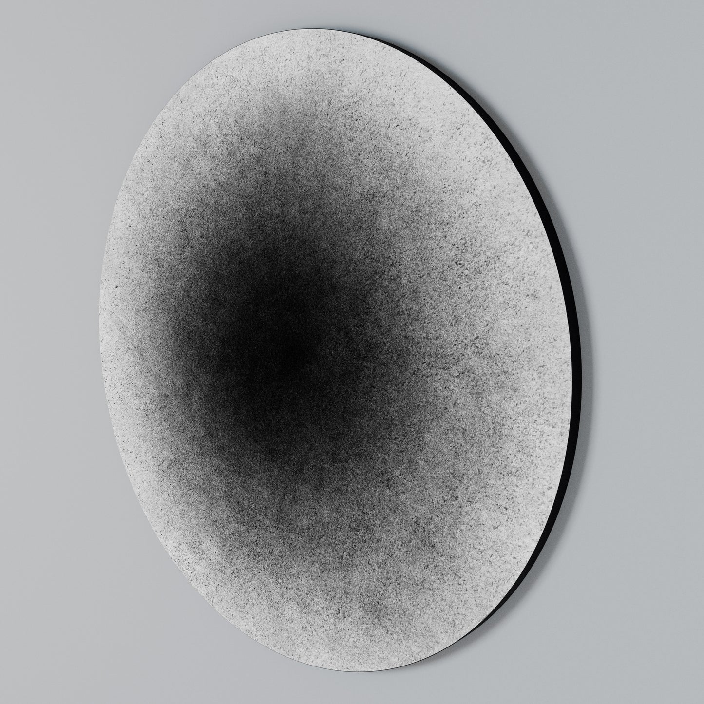 BLACK HOLE Arte de Parede Redonda