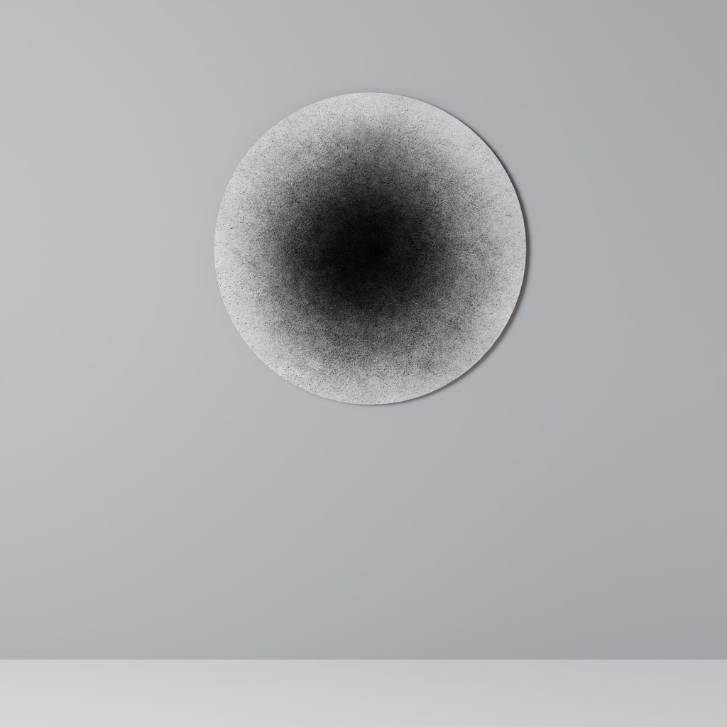 BLACK HOLE Round Wall Art