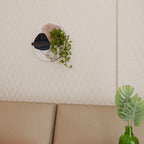 COLORFUL SHAPES Prateleira Oval Decorativa em Acabamento Preto