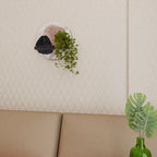 COLORFUL SHAPES Prateleira Redonda Decorativa em Acabamento Preto