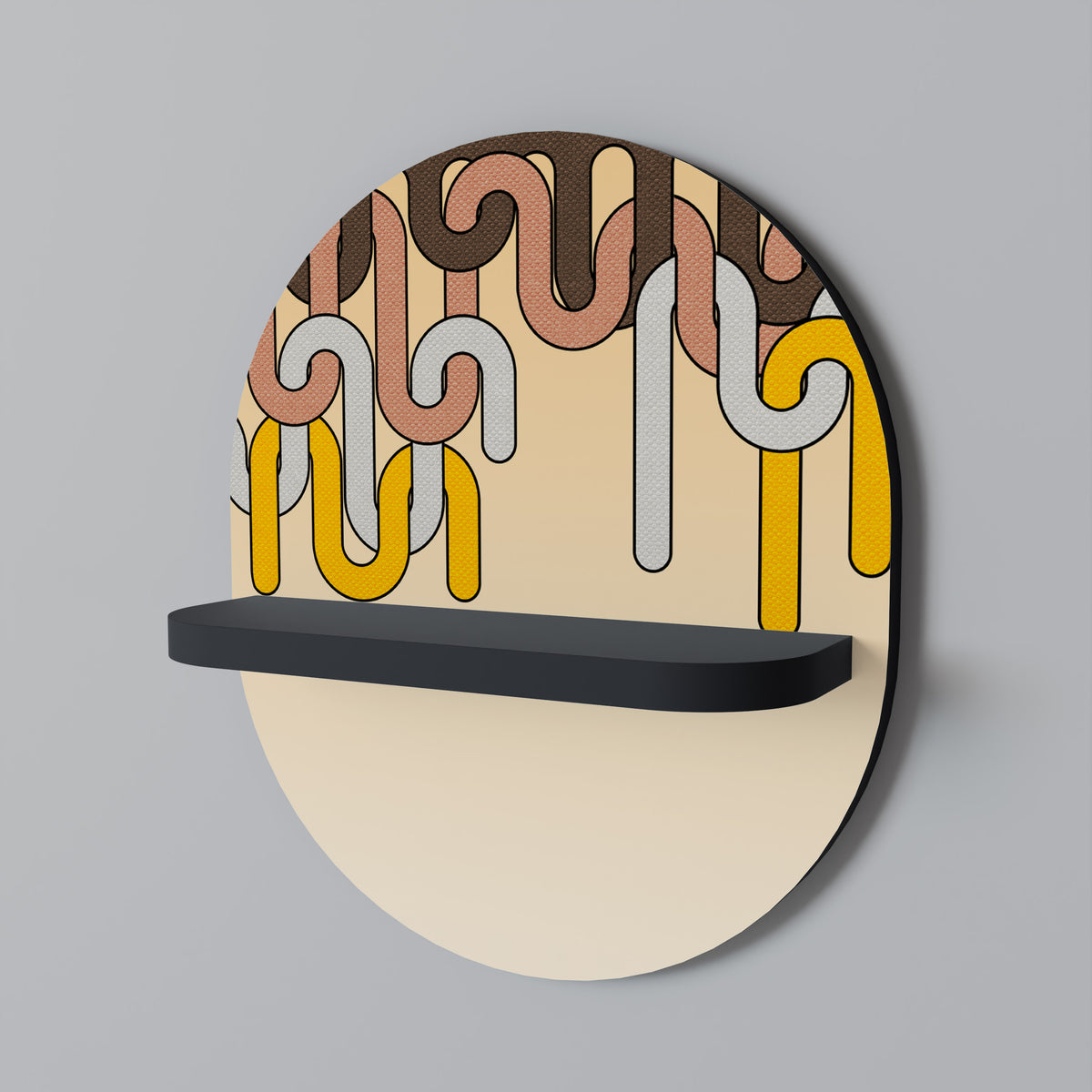 COLORFUL STRINGS Prateleira Artística