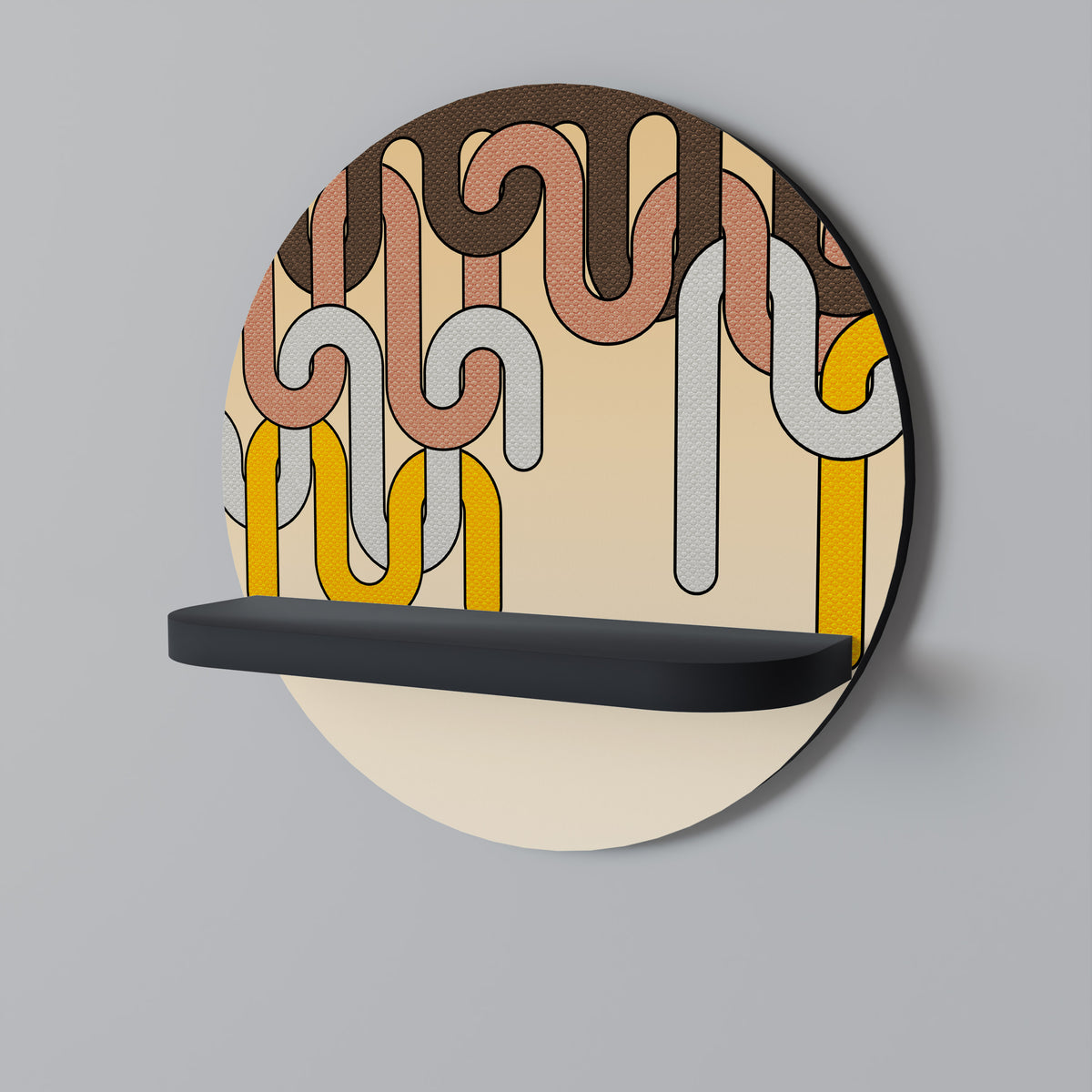 COLORFUL STRINGS Prateleira Artística