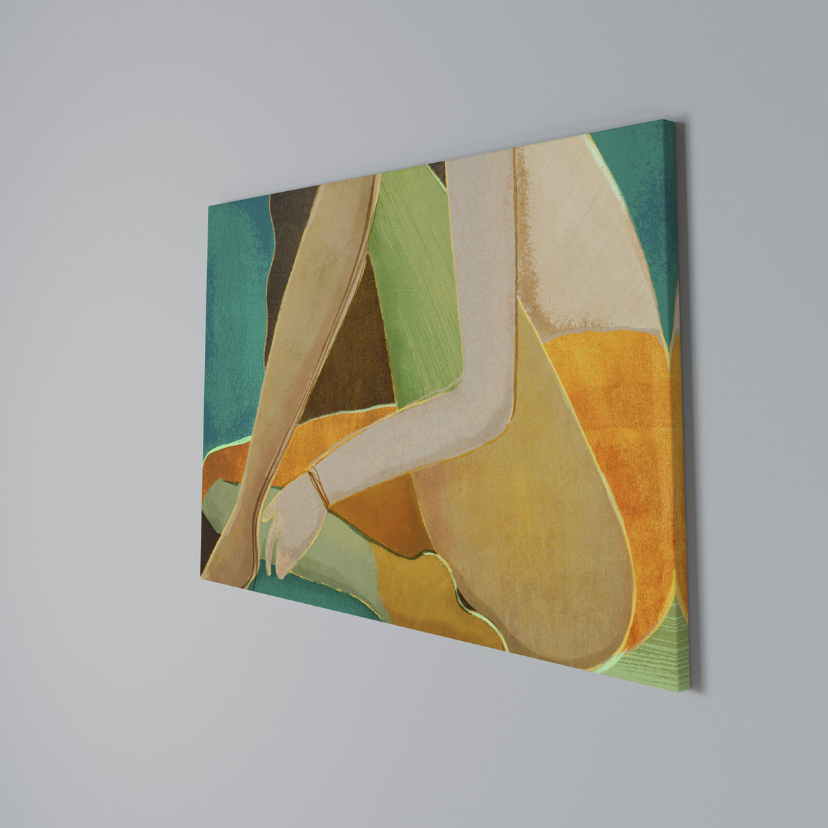 WAITING FOR LOVE Horizontal Canvas Print
