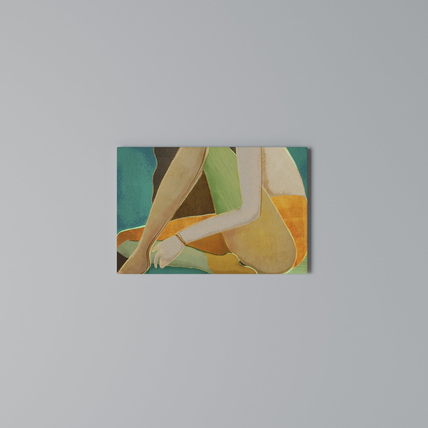 WAITING FOR LOVE Horizontal Canvas Print