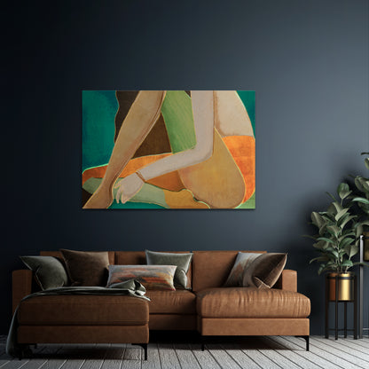 WAITING FOR LOVE Horizontal Canvas Print