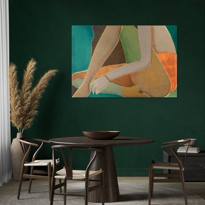 WAITING FOR LOVE Horizontal Canvas Print