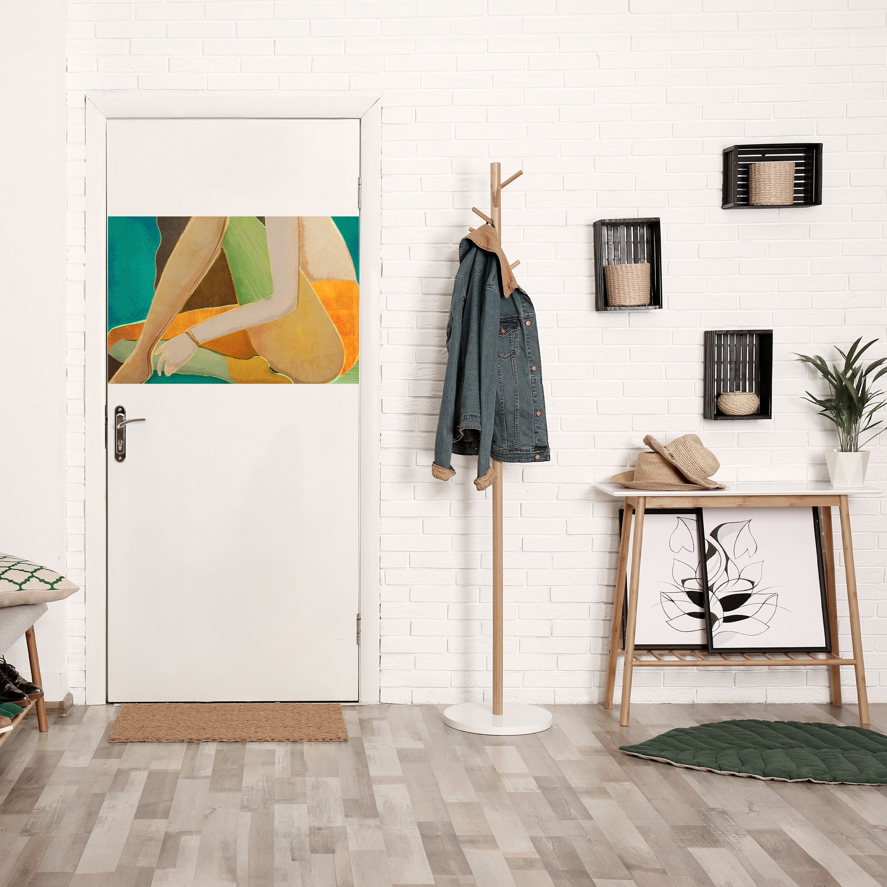 WAITING FOR LOVE Peel and Stick Horizontal Poster