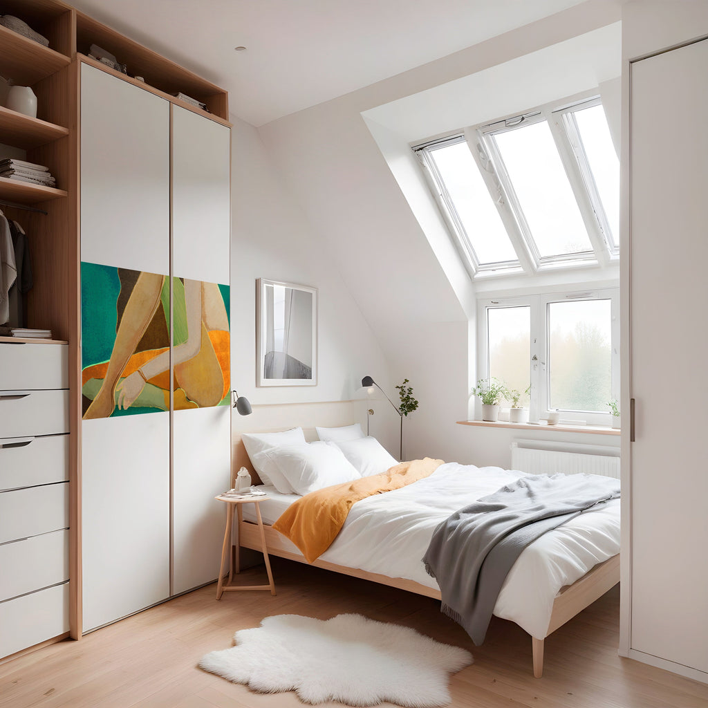 WAITING FOR LOVE Peel and Stick Horizontal Poster